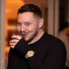 Close-up of a professional videographer