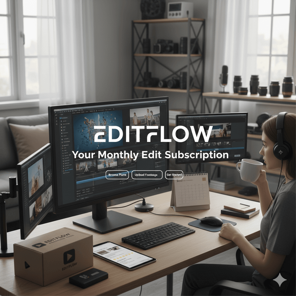Subscription-Based Video Editor services in dubai