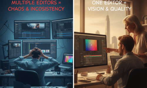 why you should stick with one video editor