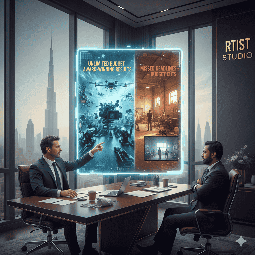 Most Video Production Companies In Dubai Overpromise and Underdeliver But Not Rtist Studio