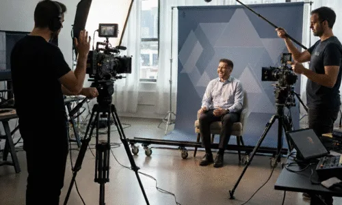 Rtist studio provied best interview video production services in dubai