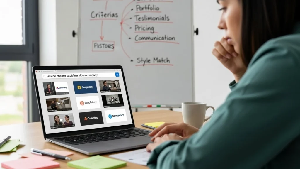 Step-by-step instructions for utilizing a video marketing platform, presented by an explainer video company.